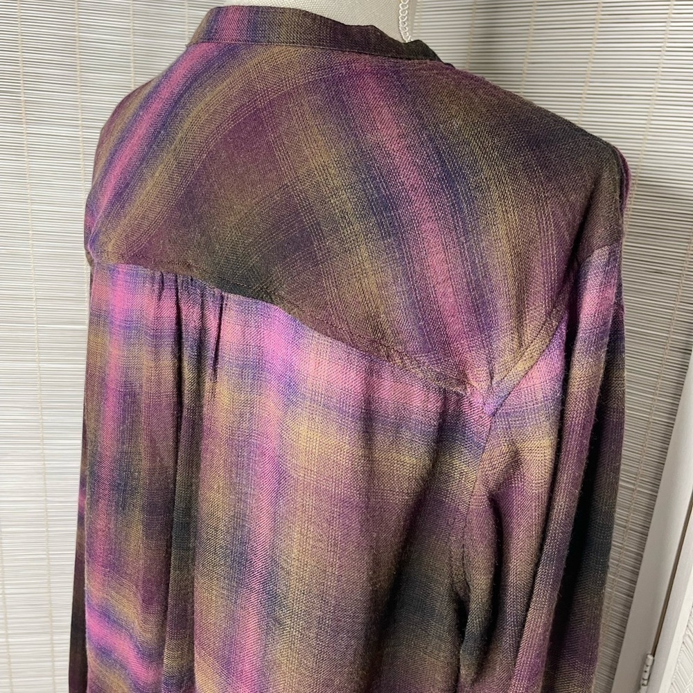 Pendleton Plaid Lightweight Button-Down Shirt Mul… - image 6